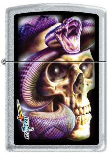  Zippo Mazzi Skull Snake 2424 aansteker