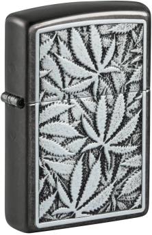  Zippo Cannabis Leaves Emblem 48123 aansteker