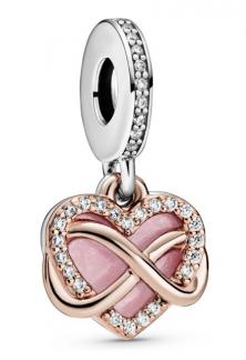  Pandora Sparkling Infinity Heart 788878C01 hangende bedel