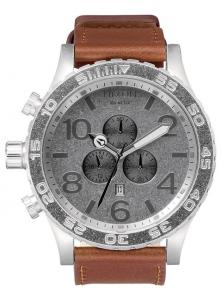 Horloge Nixon 51-30 Chrono Leather Saddle A124 747