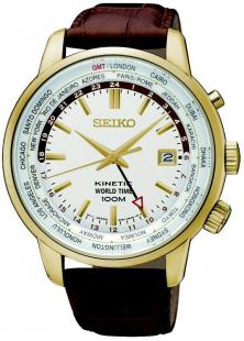 Horloge Seiko SUN070P1 Kinetic Worldtime