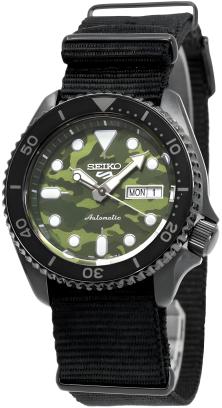  Seiko SRPJ37K1 5 Sports Camouflage Automatic horloge