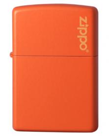 Aansteker Zippo Orange Matte w/Zippo Logo 231ZL