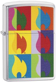  Zippo Abstract Flame 29623 aansteker