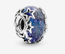 Pandora Galaxy Blue & Star Murano 790015C00 kraal
