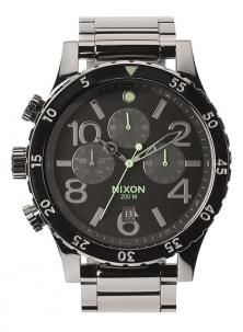Horloge Nixon 48-20 Chrono Polished Gunmetal A486 1885