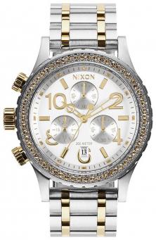 Horloge Nixon 38-20 Chrono Silver Gold A404 1921