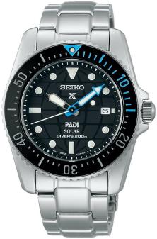 Seiko SNE575P1 Prospex Compact Solar Scuba Diver PADI Special Edition horloge