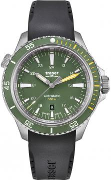  Traser P67 Diver Automatic Green 110326 horloge