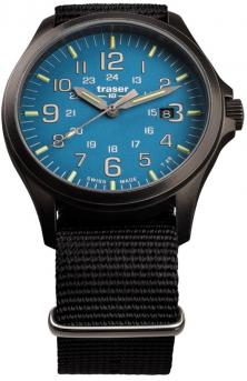  Traser P67 Officer Pro GunMetal SkyBlue 108647 horloge