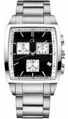 Horloge Calvin Klein Bold Square Chrono K3037175 