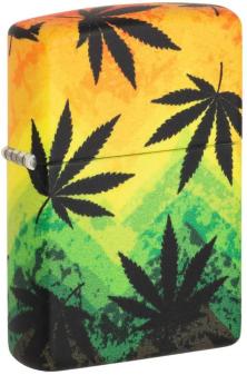 Zippo Cannabis Floating Leaves 49806 aansteker