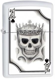 Aansteker Zippo Skull Ace of Spades 2521