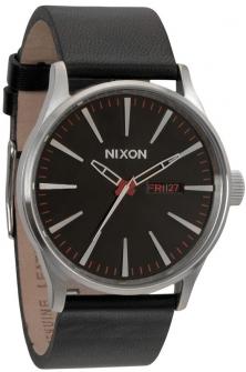 Horloge Nixon Sentry Leather Black A105 000