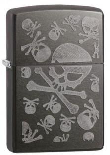 Aansteker Zippo Iced Skulls 28685