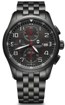  Victorinox Airboss Automatic Chronograph Black Edition 241741 horloge