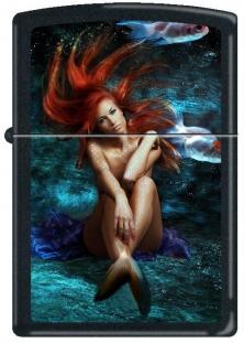Aansteker Zippo Red Haired Mermaid 0251