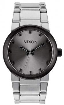 Horloge Nixon Cannon Silver Gunmetal A160 1762