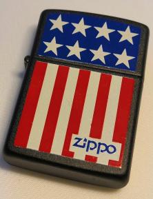 Zippo USA Flag 1989 aansteker