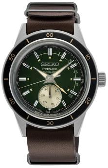  Seiko SSA451J1 Presage Automatic Style 60s Power Reserve horloge