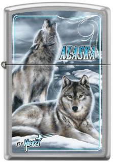  Zippo Mazzi Alaska Wolf 7651 aansteker
