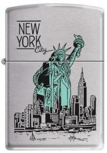 Aansteker Zippo NY City Statue of Liberty 9127