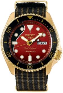  Seiko SRPH80J8 5 Sports Automatic Brian May Red Special Limited Edition 12 500 pcs horloge