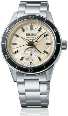  Seiko SSA447J1 Presage Automatic Power Reserve Style 60s horloge