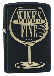 Aansteker Zippo Wine is Fine Design 29611