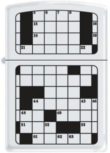Aansteker Zippo Crossword Puzzle 9205