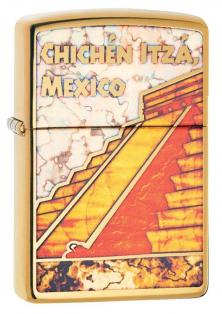 Aansteker Zippo Pyramid Chichen Itza Mexico 29826