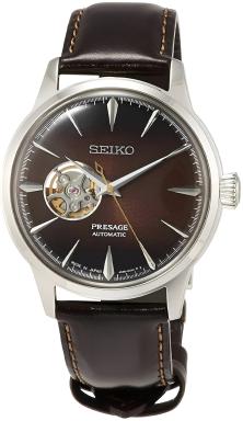  Seiko SSA407J1 Presage Automatic Open Heart Cocktail Time horloge