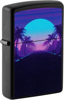  Zippo Sunset Black Light Design 49809 aansteker