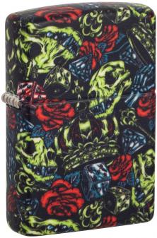  Zippo Skull Crown Design 49696 aansteker