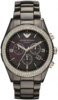  Emporio Armani AR1455 Cermamice Chronograph horloge