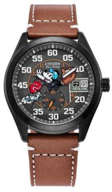  Citizen BV1089-05W Eco-Drive Disney Mickey Mouse Baseball horloge