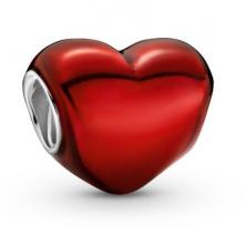  Pandora Metallic Red Heart 799291C02 kraal