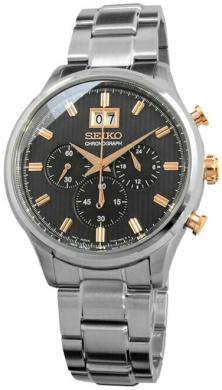  Seiko SPC151P1 Grande Date Quartz Chronograph horloge