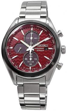  Seiko SSC771P1 Solar Chronograph Macchina Sportiva horloge