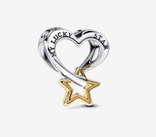  Pandora Lucky Star & Heart 763513C00 kraal