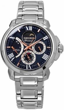  Seiko SRX017P1 Premier Kinetic Moonphase horloge