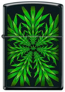  Zippo Cannabis Weed Pattern 4338 aansteker