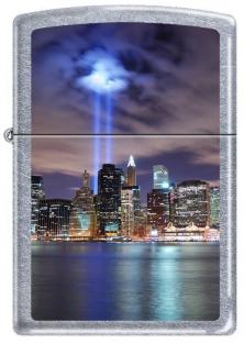 Aansteker Zippo WTC Twin Towers - Lights 0233
