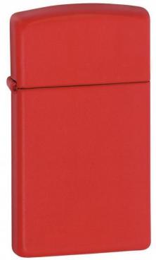  Zippo Red Matte Slim 1633 aansteker