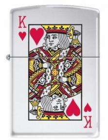 Aansteker Zippo King of Hearts 7555