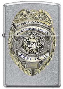 Aansteker Zippo Police Badge 3003