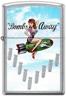  Zippo Bomb Away Pin Girl 5765 aansteker