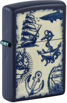  Zippo Nautical Anchor and Ship Design 49774 aansteker