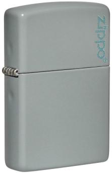  Zippo Flat Grey Zippo Logo 49452ZL aansteker