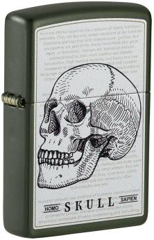  Zippo Skull Design 49602  aansteker